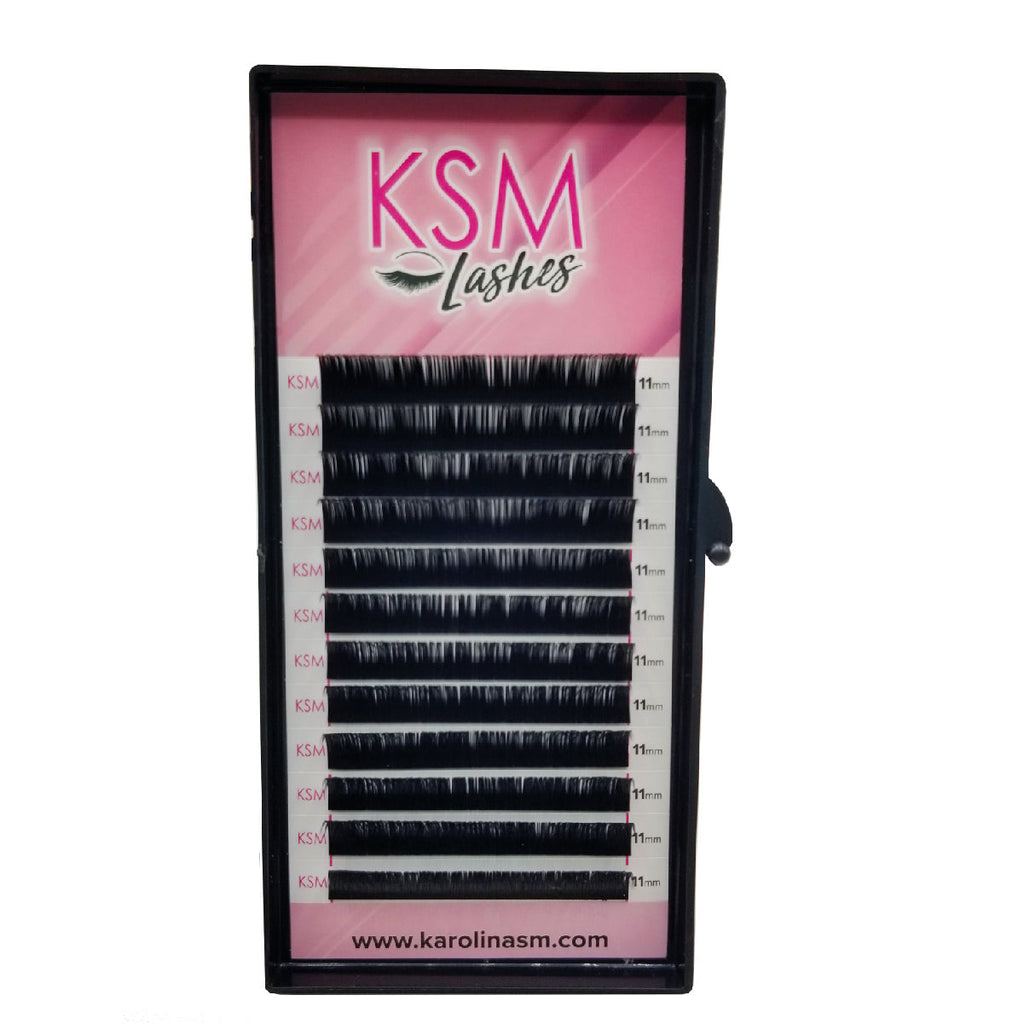 Pestañas Individuales Corta para Lagrimal Mixta 0.05 (6mm -9mm) C